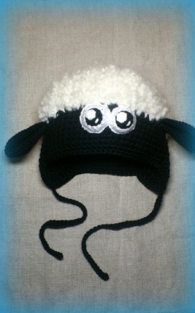 Shaun The Sheep Crochet Hat